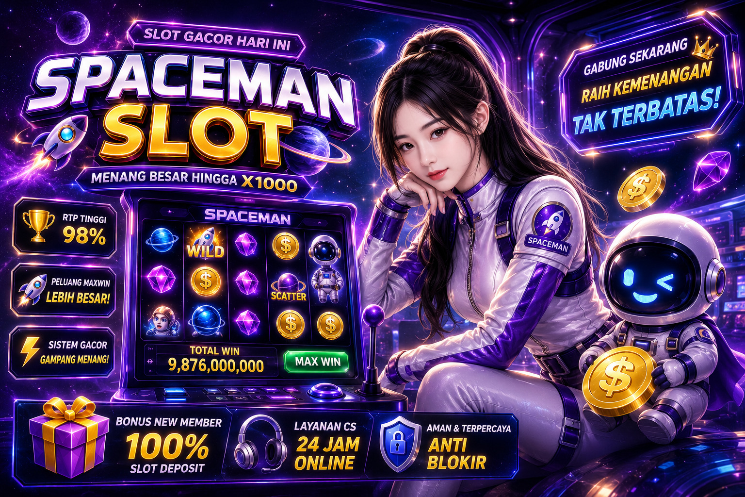 Memulai Pengalaman Bermain Spaceman Slot dengan Langkah Mudah